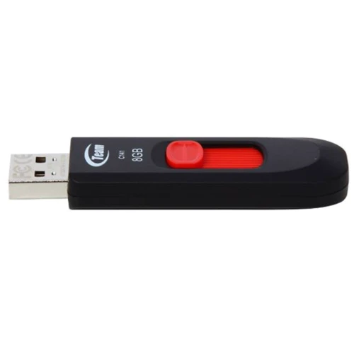 USB-флешка Team 8GB C141 USB 2.0 Red (TC1418GR01): Стандарт USB USB 2.0