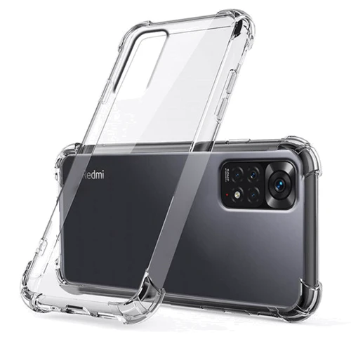 Аксессуар для смартфона BeCover TPU Case Anti-Shock Clear for Xiaomi Redmi Note 11 / Note 11S (707507): Тип накладка на заднюю часть