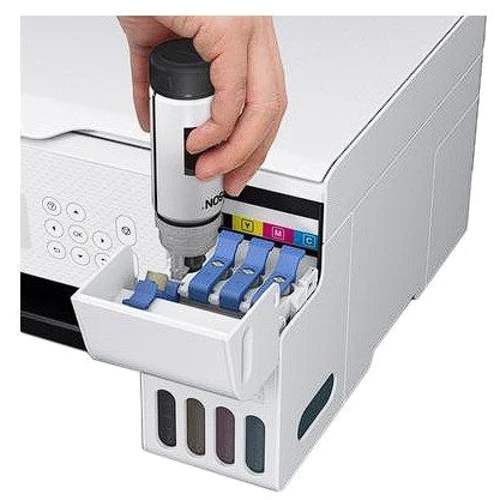 МФУ Epson EcoTank L3266 WiFi (C11CJ66411): Технология печати Струйная