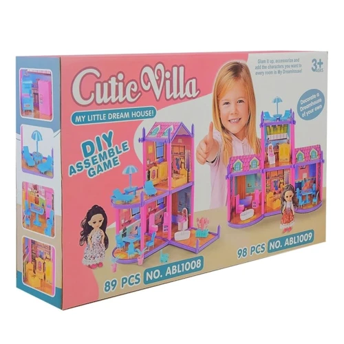 Ляльковий будиночок Cutie Villa ABL1008 з меблями та лялькою