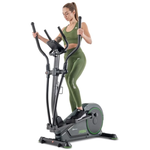 Орбитрек Hop-Sport HS-120C Prim Чёрный/Зеленый + мат