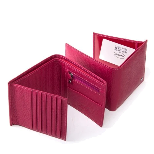 Женский кошелек Dr. Bond розовый (35162 pink-red): Страна производитель Турция