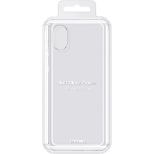 Чехол для телефонов Samsung Soft Clear Cover Transparent (EF-QA032TTEGRU) for Samsung A032 Galaxy A03 Core фото 6