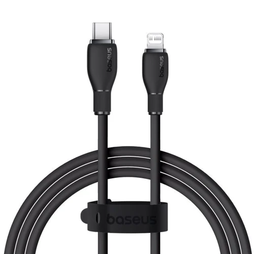 Кабель Baseus Cable USB-C to Lightning Pudding Series Fast Charging Cable 20W 1.2m Black (P10355701111-00)