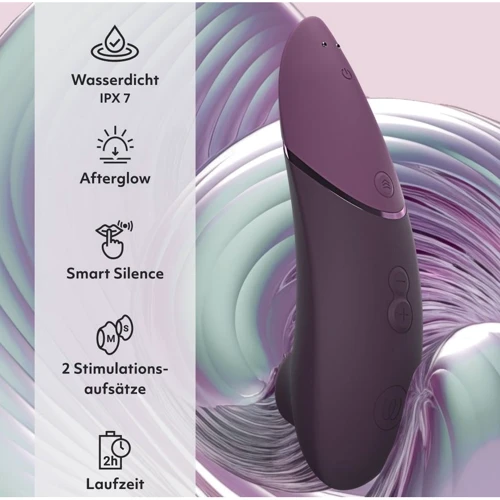 Вакуумный клиторальный стимулятор Womanizer Next Dark Purple