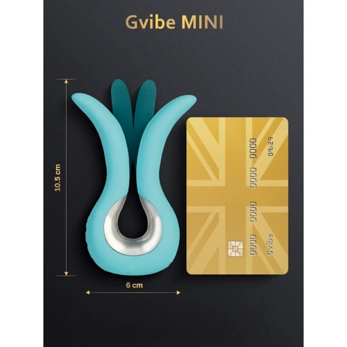 Универсальный мини-вибратор Gvibe MINI - Tiffany Mint