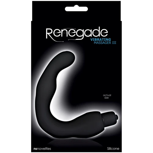 Вібромасажер простати Renegade Vibr Massager III, чорний