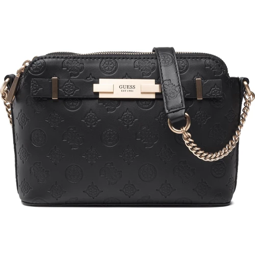 Жіноча сумка через плече Guess Bea Double Zip Crossbody чорна (HWVS8132150-BLA)
