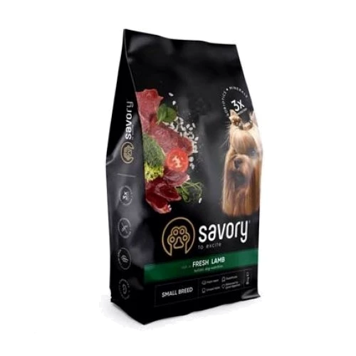Сухий корм Savory Small Breeds rich in Fresh Lamb для собак малих порід 3 кг (30327)