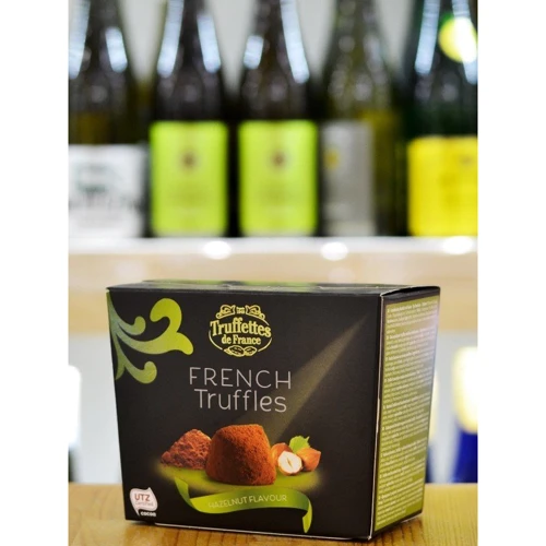 Шоколадні цукерки Truffettes de France Трюфель з фундуком 200 г (3472710019059): Вага, г 200