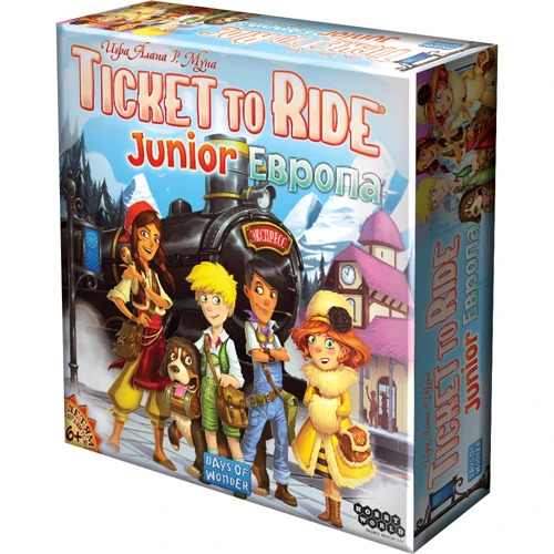 Настольная игра Hobby World Ticket to Ride Junior: Европа (1867)