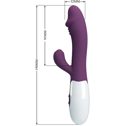 Вибратор LYBAILE Pretty Love Snappy Dark Рurple (BI-014173-A2)