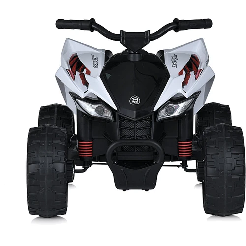Дитячий електромобіль Bambi Квадроцикл білий (M 5775E-1)