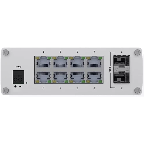 Мережевий комутатор Teltonika TSW210 (TSW210000000): Кількість портів Gigabit Ethernet (10/100/1000) 8
