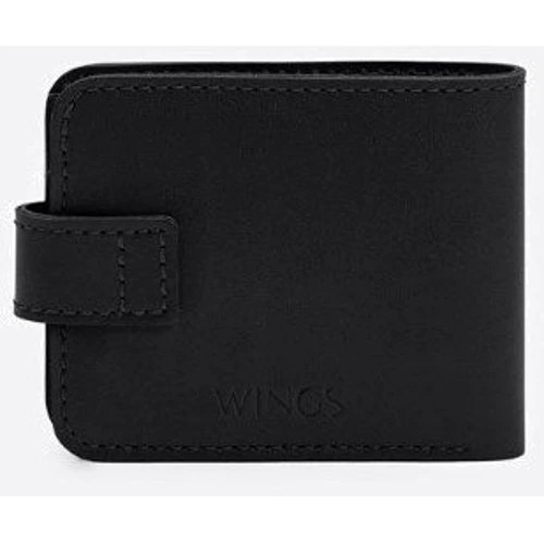 Портмоне The Wings Mini 2.2 чорне (TW-PM-2-2-black): Формат гаманця Вертикальный