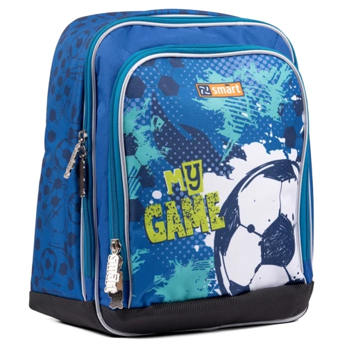 Рюкзак школьный Smart H-55 My Game синий (558021)