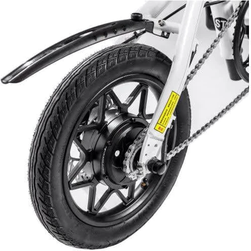 Електровелосипед Zhengbu D6 White: Діаметр коліс, дюймів 14