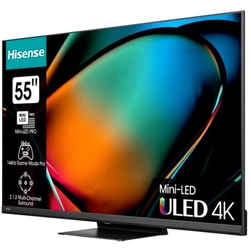 Телевізор Hisense 55U8KQ: Комунікації DLNA, Miracast, Bluetooth, WiFi