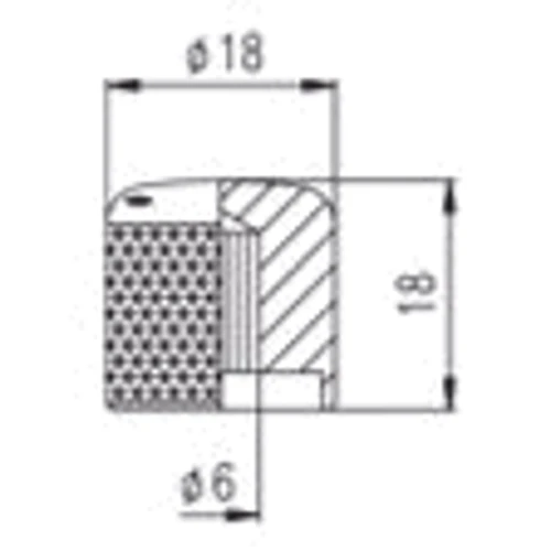 Ручка для потенциометра PAXPHIL NB301 BK: Производитель PAXPHIL