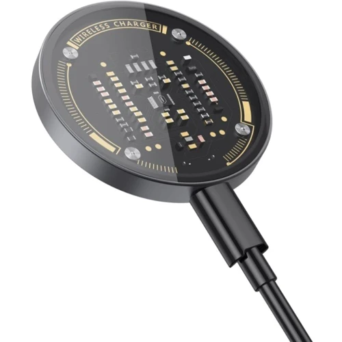Зарядное устройство WIWU Wireless Charger MagSafe 15W Wi-W008 Black for iPhone 16 I 15 I 14 I 13 I 12 series: Особенности Быстрая зарядка