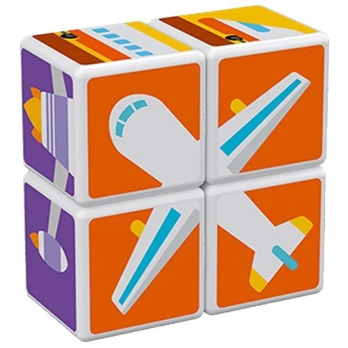 Магнітні кубики Geomag Magicube Transport Транспорт (122): Вік 1-2.5 года