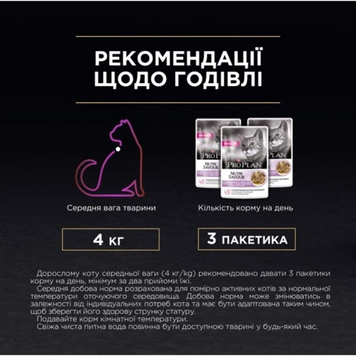 Влажный корм Pro Plan Delicate Nutrisavour с индейкой 5x85г (7613036684446) фото 8