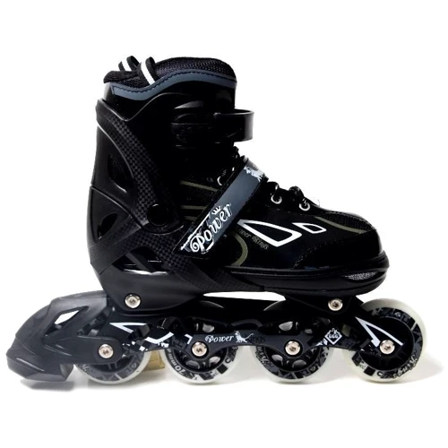 Ролики King Power. Black (размер 34-37)