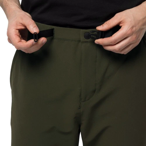 Брюки Jack Wolfskin Winter Lifestyle Pants 1506951-4144 54 серо-зеленые: Состав Эластан, Полиэстер