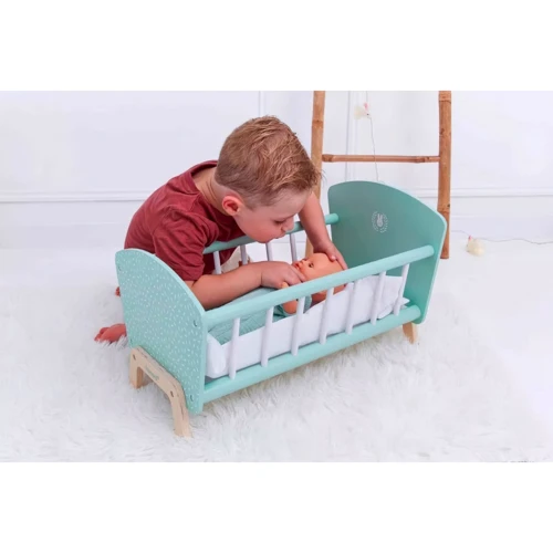 Ліжко Janod для ляльки м'ятне (J05902)