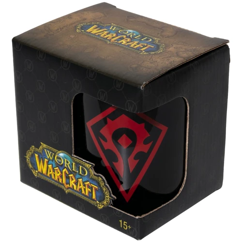 Кружка Jinx World of Warcraft For the Horde Ceramic Black 325 мл фото 2