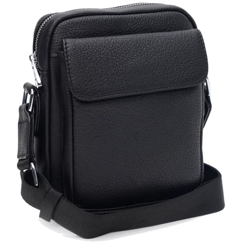 Мужская сумка через плечо Ricco Grande черная (K12116-1-black): Пол Мужской
