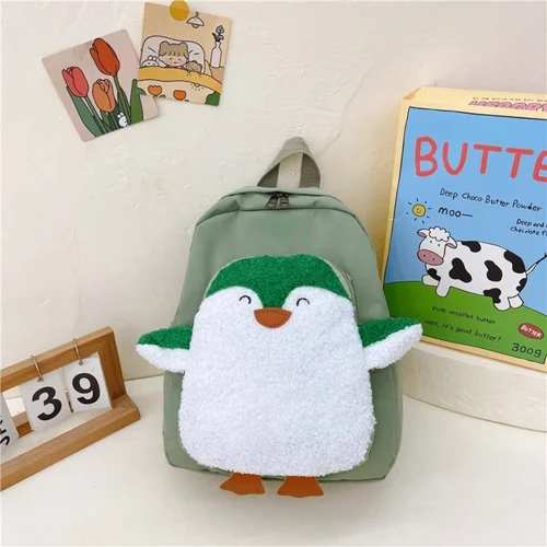 Детский рюкзак Evo-kids Small Pinguin Green (2418-3-Green-pinguin): Возрастная группа от 2 до 7 лет