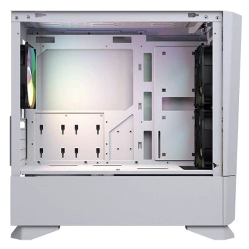 Корпус Cougar MG140 AIR RGB White (385JM80.0002): Материал передней панели сталь
