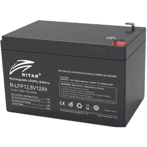 Аккумуляторная батарея Ritar R-LFP12.8V12AH