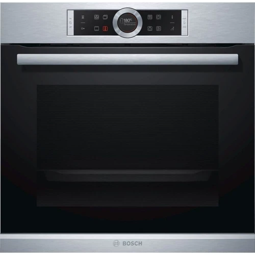 Духовой шкаф электрический Bosch HBG655BS1: Объем, л 71