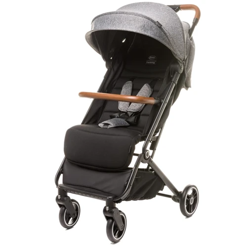 Прогулянкова коляска 4Baby TWIZZY XXII Dark Grey