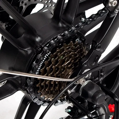 Електровелосипед міський SAMEBIKE 20LVXD30-II (350 Вт, 10 А/год, 48 В), колеса 20", білий фото 13