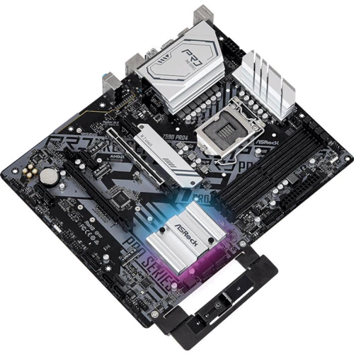 ASRock Z590 Pro4 ATX 4xDDR4 4800, M2, HDMI, DisplayPort: Разъемы на плате PCI Express x1, SATA 3.0, M.2