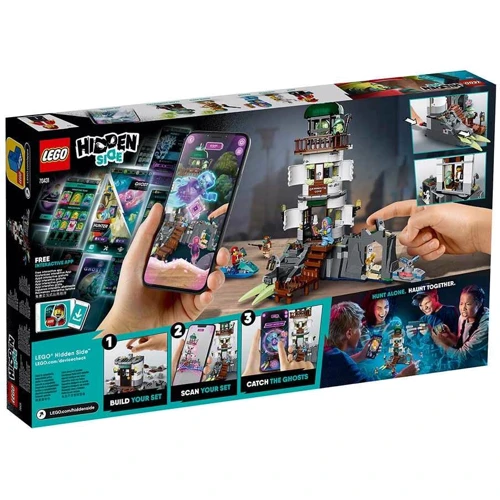 Конструктор LEGO Hidden Side Маяк тьмы (70431): Количество деталей, шт. 540