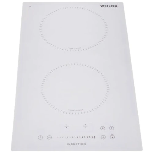 Варочная поверхность электрическая WEILOR WIS 322 WHITE: Количество конфорок 2