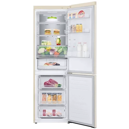 Холодильник LG GA-B459SEQM: Объем морозильной камеры, л 107