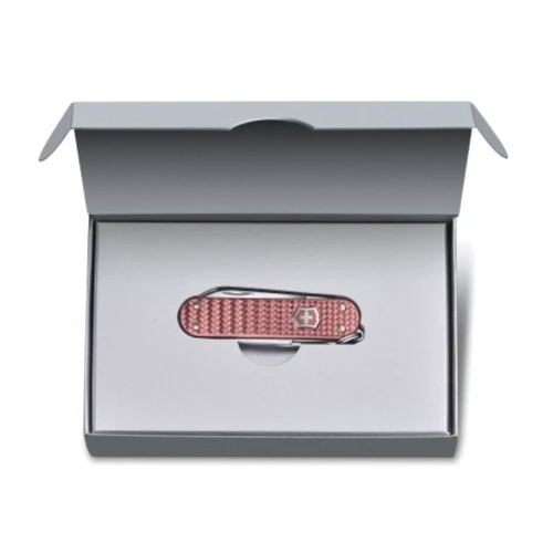 Мультитул Victorinox Classic SD Precious Alox Gentle Rose 58мм/5функций/рифленый розовый (0.6221.405G): Вес, г 17