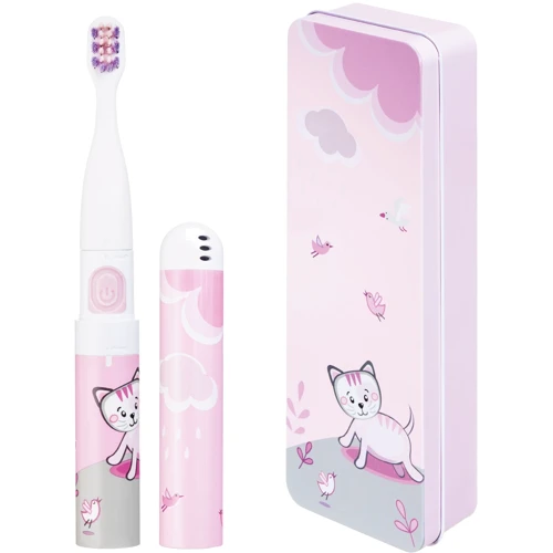 Зубная щетка VITAMMY SMILE Kitten (TOW016160): Технология чистки звуковая