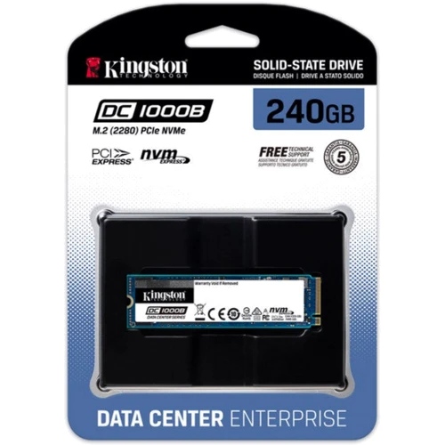 Kingston DC1000B 240 GB (SEDC1000BM8/240G): Тип накопителя внутренний