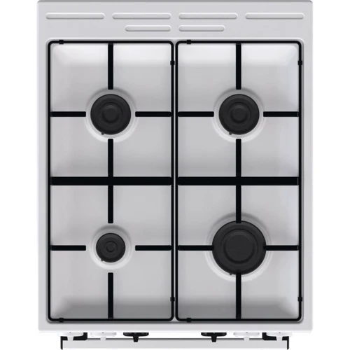 Плита комбинированная Gorenje K535W: Управление механическое, сенсорное