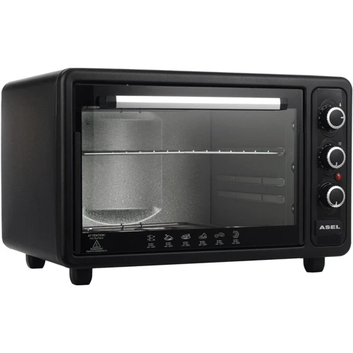 Електрична духовка настільна Asel AF 40-23 Black