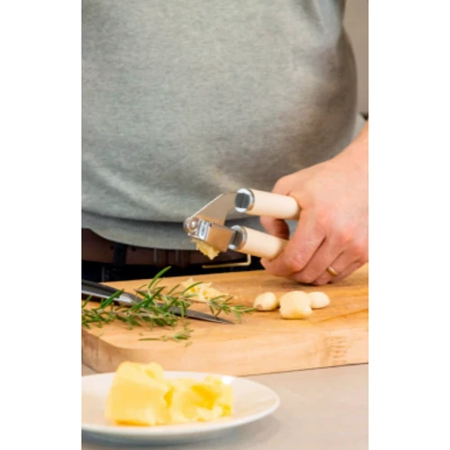 Прес для часнику KitchenAid Coreline 19 см кремовий (KAG132OHACE)