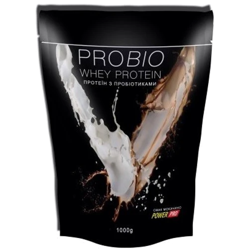 Протеин Power Pro Probio Whey Protein 1000 g /25 servings/ Моккачино