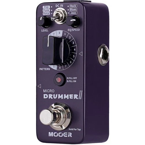 Педаль гітарних ефектів Драм машина MOOER MICRO DRUMMER II: Принцип дії Аналоговый
