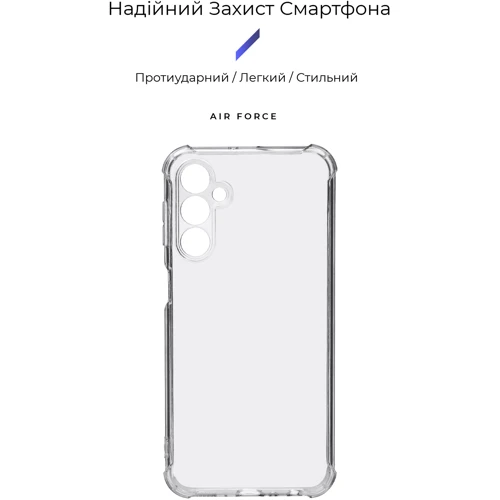 Чехол для телефонов Armorstandart Air Force Camera cover Transparent for Samsung A245 Galaxy A24 4G/M346 Galaxy M34 5G (ARM69663): Совместимость Samsung A245 Galaxy A24 4G/M346 Galaxy M34 5G